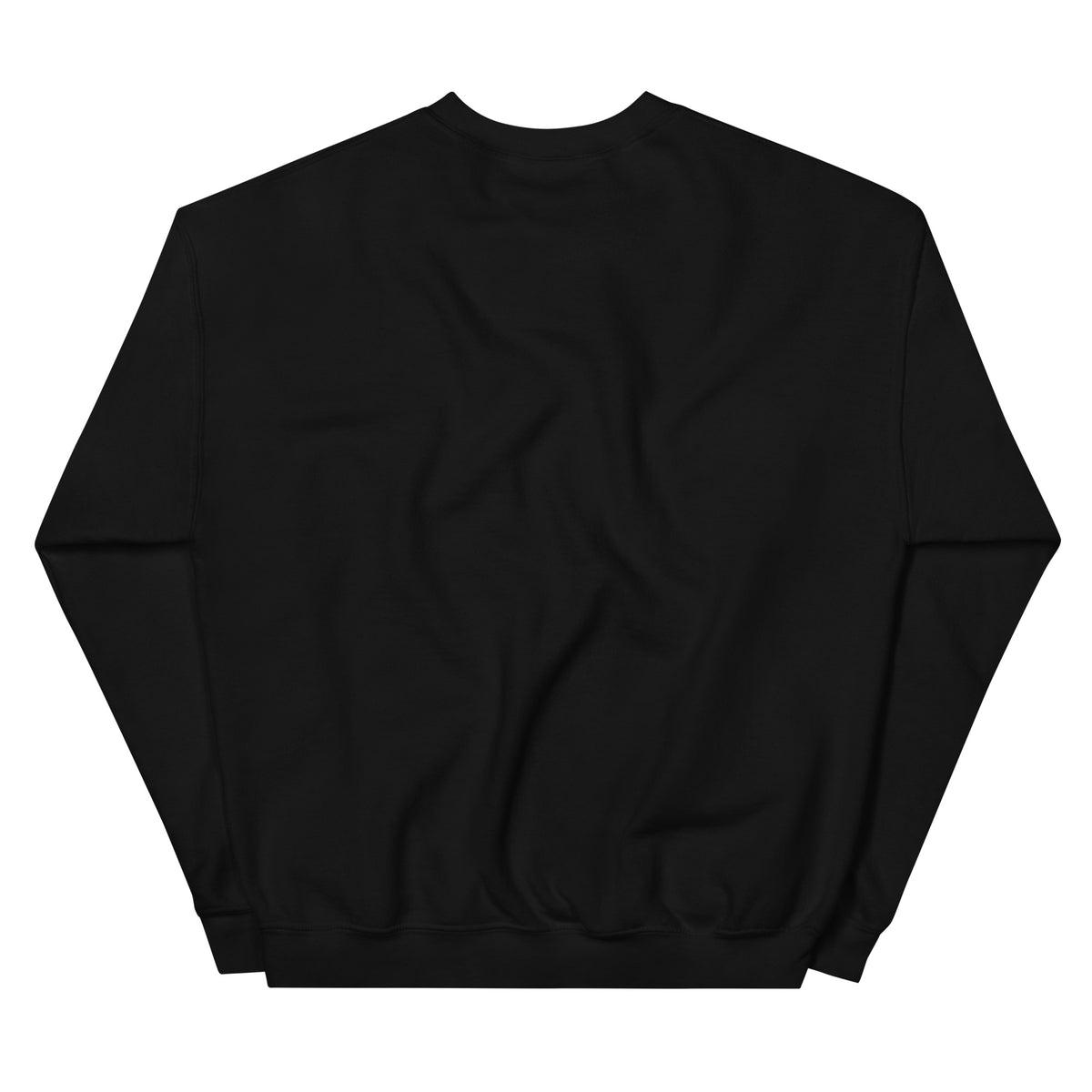 Neon Celestial Emblem Crewneck – Black, back view