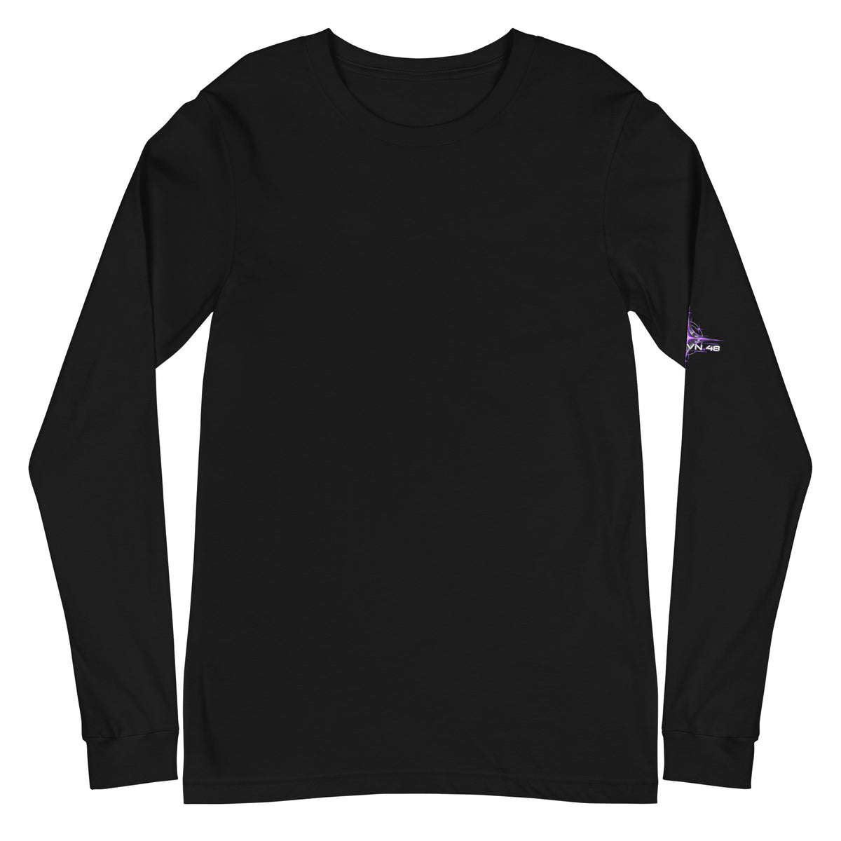 City Grid Long Sleeve – Black, front view
